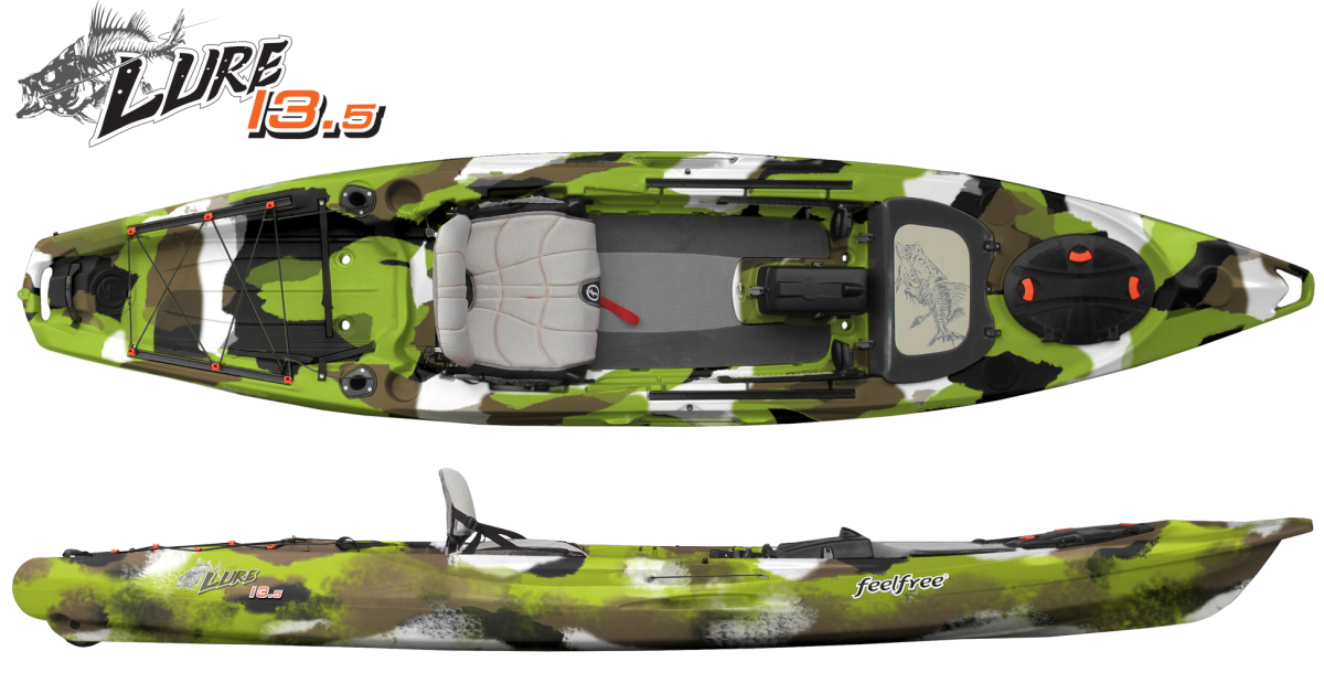 Feelfree Uni-track kayak accessory mount  plate  V2 series NEW Design 